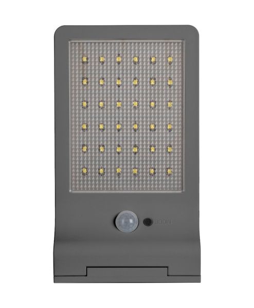 Світильник на сонячній батареї Ledvance Doorled Solar 3 Вт IP44 темне срібло 