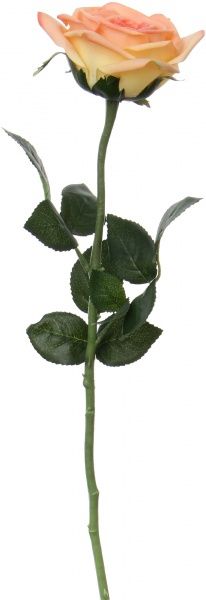 Растение искусственное Роза Баркарола тигрово-розовая S247B4