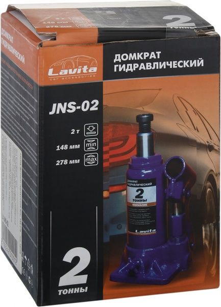Домкрат гидравлический LAVITA LA JNS-02 2 т