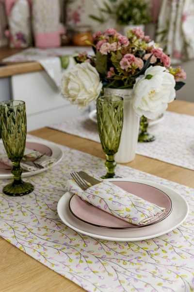 Раннер Веточки 40x140 см Прованс 