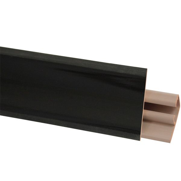 Плінтус ОМіС для стільниці LB23 3000x25 мм чорний