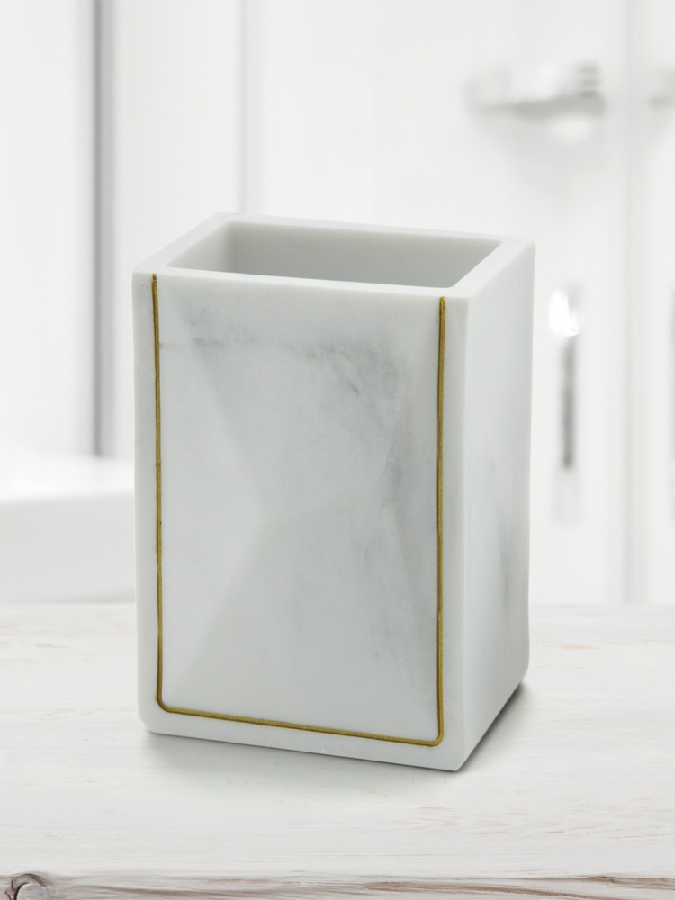 Склянка Trento Veil білий мармур