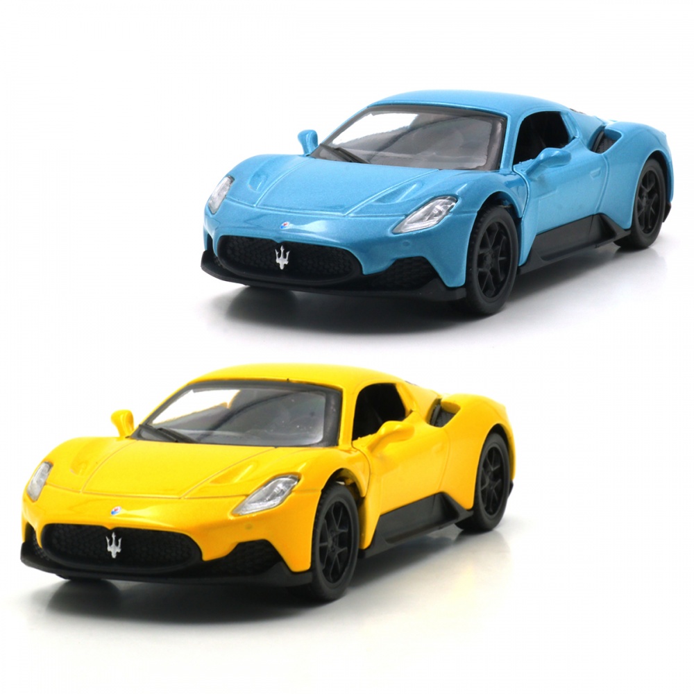 Автомодель TechnoDrive 1:41 Maserati MC20 yellow/blue 250950