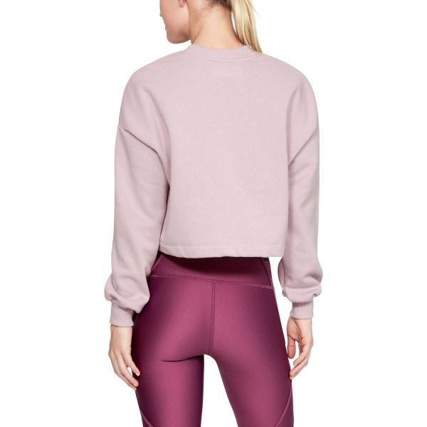 Джемпер Under Armour RIVAL FLEECE GRAPHIC LC CREW 1344399-694 р. XS розовый