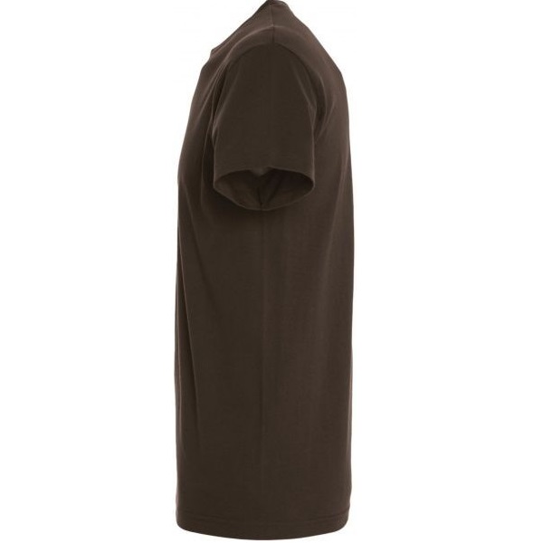 Футболка Sol's р. S темно-коричневый 