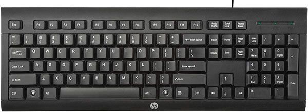 Клавіатура HP Keyboard K1500 (H3C52AA) USB black 