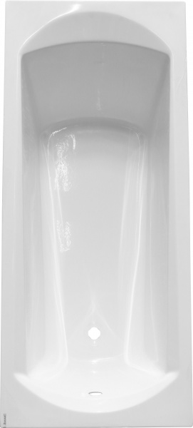 Ванна акриловая Ravak Domino 160х70 см белая 