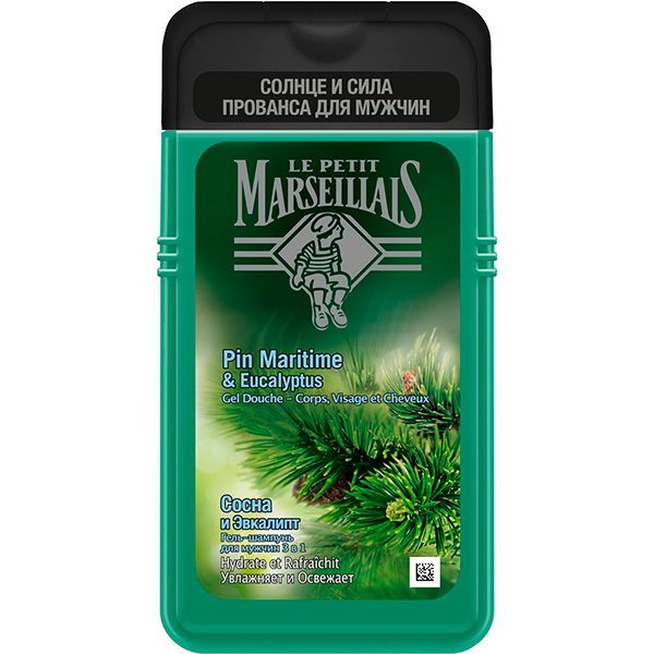 Гель-шампунь Le Petit Marseillais Сосна та евкаліпт 250 мл