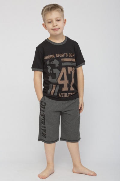 Костюм для хлопчиків Roksana №0012/12140 р.110-116 чорний 