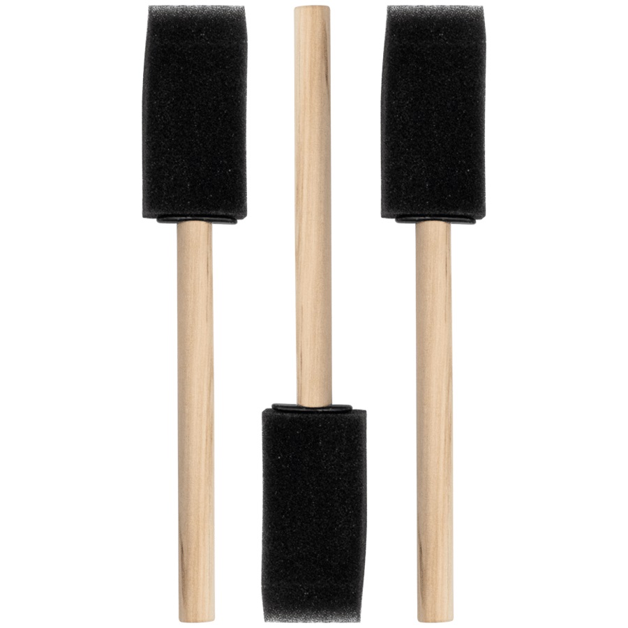 Набір поролонових спонжів 25 мм 3 шт. 94160673 D.K.Art&Craft