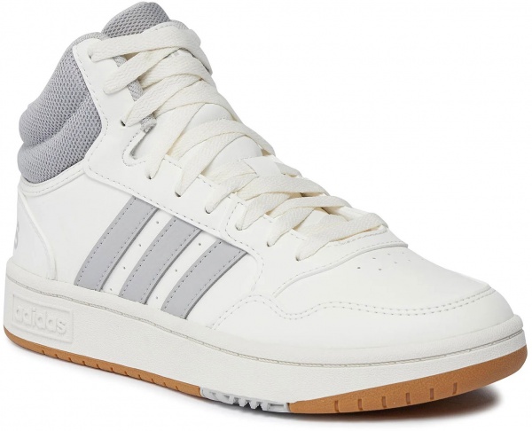 Кроссовки Adidas HOOPS 3.0 MID IG5568 р.40 белый
