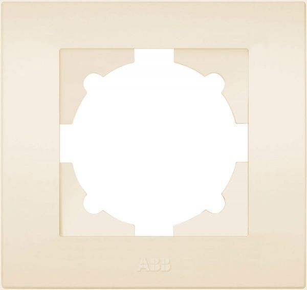 Рамка одноместная ABB Cosmo универсальная кремовый 612-010300-271