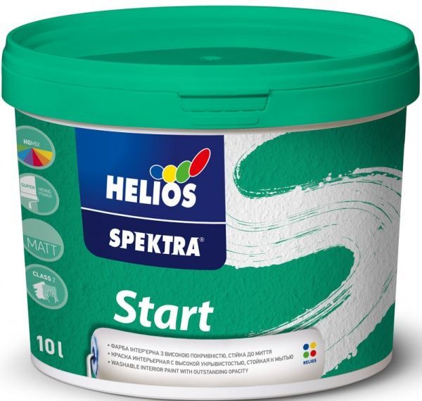 Фарба фасадна акрилова SPEKTRA мат 10л 