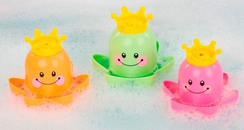Игрушка для ванны Bebelino Осьминожки 3 шт.