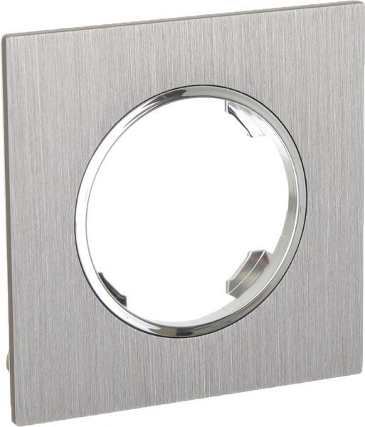 Рамка одноместная HausMark Bela матовый хром SNG-FRM.RD20G1-MC