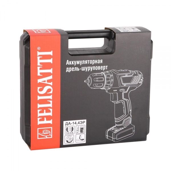 Шуруповерт акумуляторний Felisatti ДА-14,4ЭР/F11210