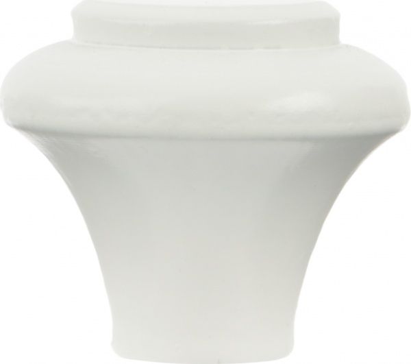 Меблева ручка дерев'яна №4 білий