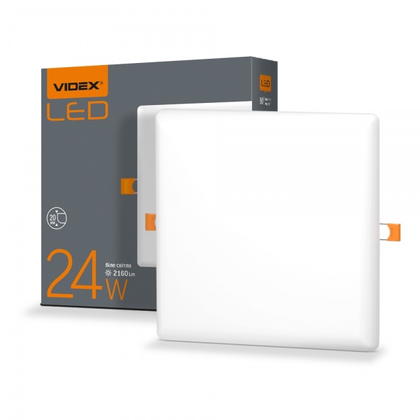 Світильник світлодіодний Videx 24 Вт білий 4100 К 25143 