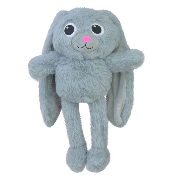Мягкая игрушка Shantou Заяц-тянучка подвижные ушки 3 цвета 45 см 45 см в ассортименте С21702