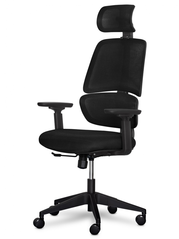 Кресло Mealux Leo Air Black (Y-543 KB) черный