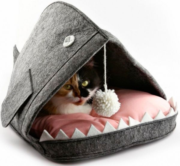 Будиночок для тварин DigitalWool Риба-кит без подушки DW-91-14