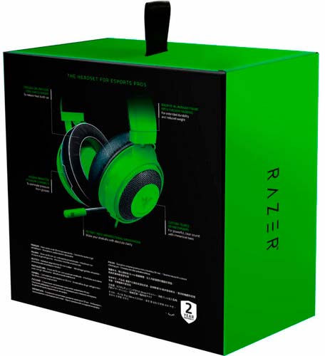 Гарнітура ігрова Razer Kraken green (63900) 