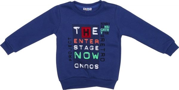 Свитшот ALG р.104 деним 221453 