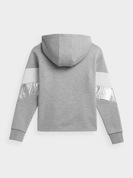 Джемпер 4F HJZ21-JBLD005-27M р. 140 светло-серый