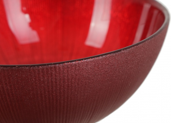 Блюдо глибоке Focus 15 см червоне Dekor Cam 