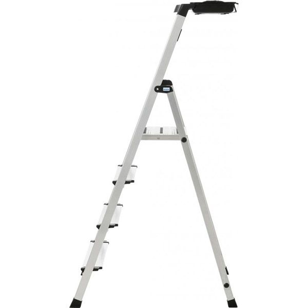 Лестница Krause Secury 4 MultiGrip + емкость пластиковая на 8 л