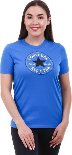 Футболка Converse CORE SOLID CHUCK PATCH CREW 10001124-430 L синій