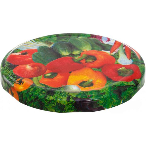 Набір кришок Твіст Офф кольорова 20 шт