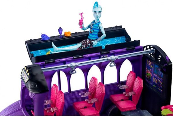 Игровой набор Monster High Крутой школьный автобус FCV63