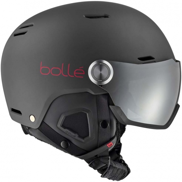 Горнолыжный шлем Bolle MIGHT VISOR BH089003 59-62 черный
