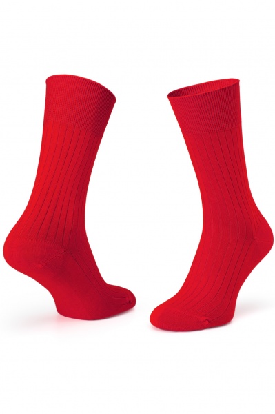 Шкарпетки KRAGO Ciliegia Ribbed sk-2-012 р.43-46 червоний