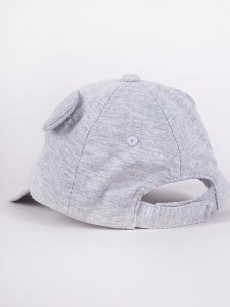 Кепка для хлопчиків YO! р.42-46 сірий CZD-0618C 