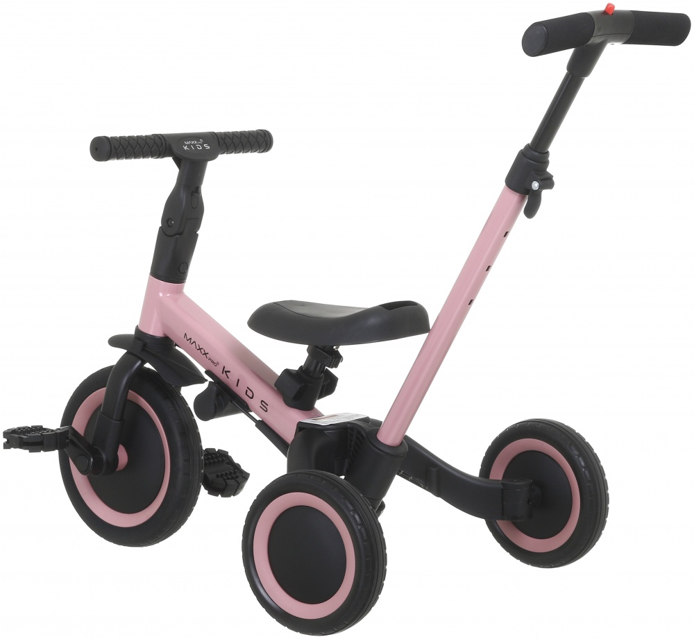 Велосипед детский MaxxPro kids 4 в 1 розовый TR008
