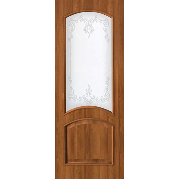 Дверное полотно ОМиС Адель 2 ПО 800 мм ольха европейская