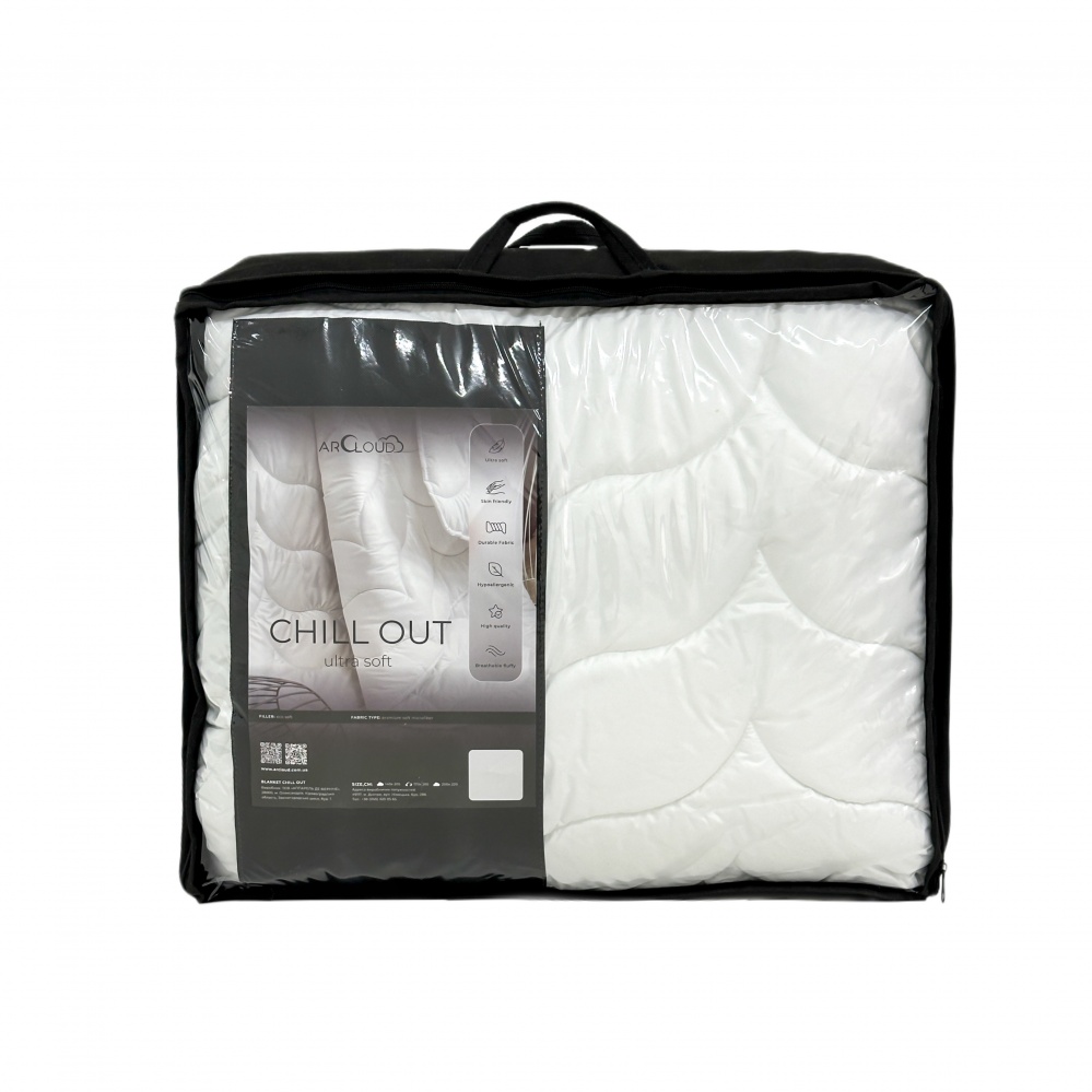Ковдра демісезонна евро преміум софт Chill Out 200x220 см ARCLOUD