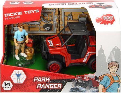 Машинка Dickie Toys Playlife. Доглядач парку з квадроциклом 1:24 3833005