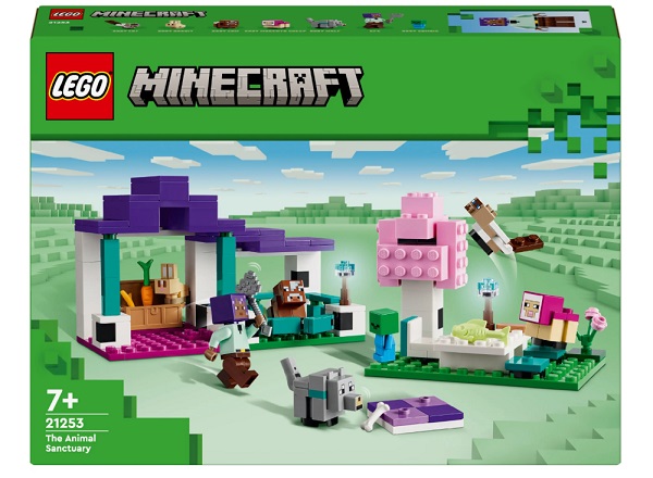 Конструктор LEGO Minecraft Убежище для животных 21253