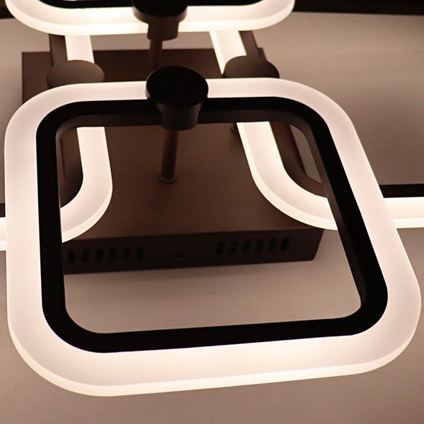 Люстра светодиодная Victoria Lighting Fixy/PL4 92 Вт коричневый 