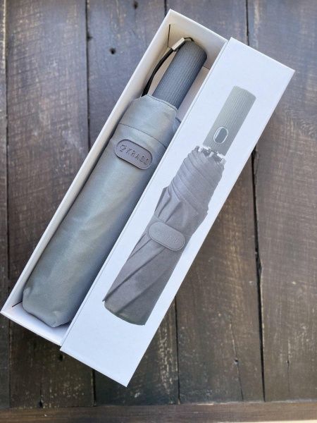 Зонт KRAGO Column полный автомат серый 