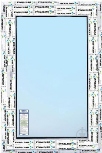 Окно поворотно-откидное VIKNALAND В 70 800x1200 мм правое (К) 