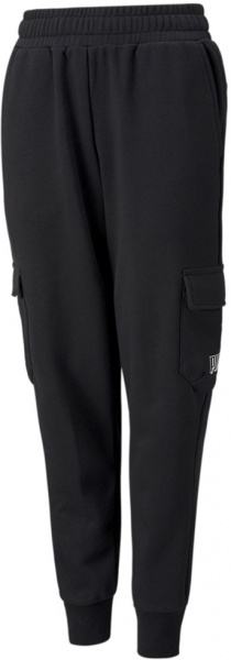 Штани Puma Alpha Sweat Pants 53247801 р. 128 чорний