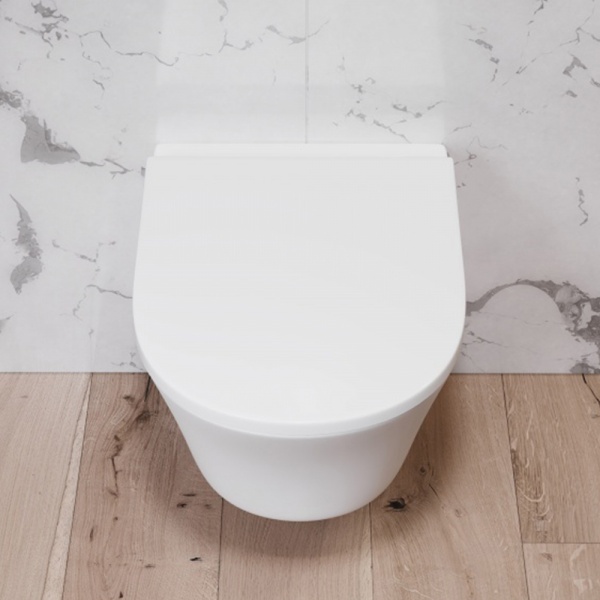 Унитаз подвесной AM.PM C45A1700SC Tender безободковый с сиденьем микролифт