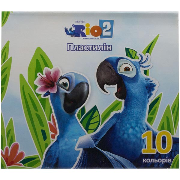 Пластилин Rio 10 цветов