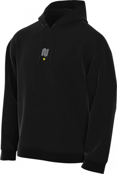 Джемпер Nike M NK CLUB FC PO HOODIE FB6574-010 р.S чорний