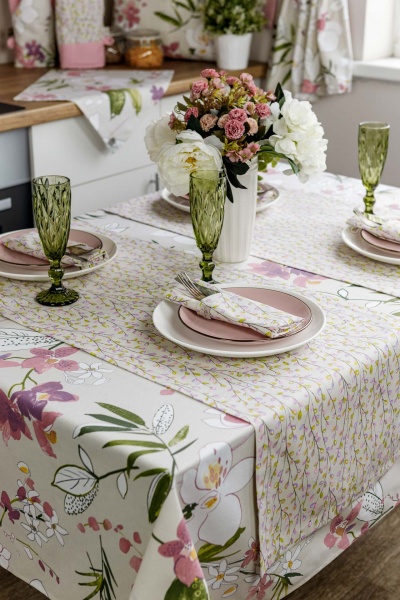 Раннер Веточки 40x140 см Прованс 