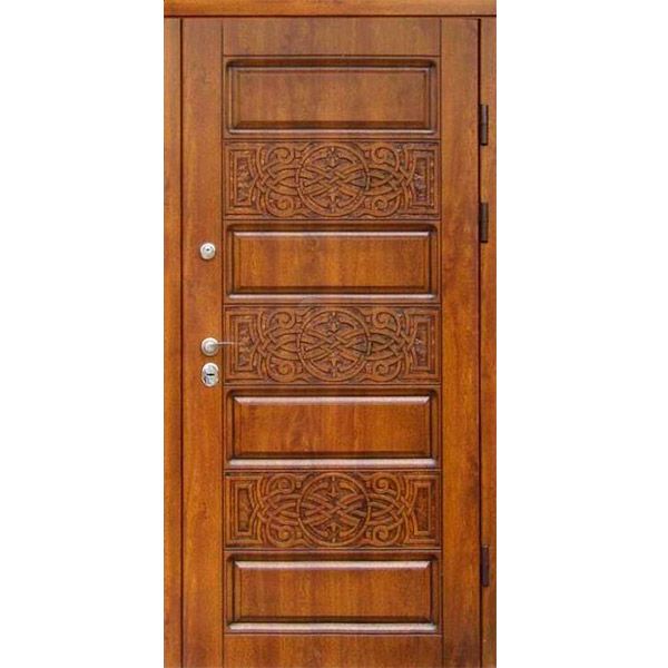 Дверь входная Мавіс № С-31+3Д дуб золотойпатина 2030x960мм правая